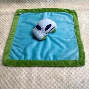 Zutano Blue Car Lovey Security Blanket